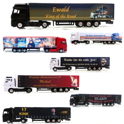 Modell truck wunschtext foto - wunschtext,