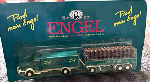 Engel bräu werbetruck lkw - bräu,