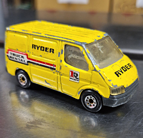 Matchbox ford transit ryder - transit,
