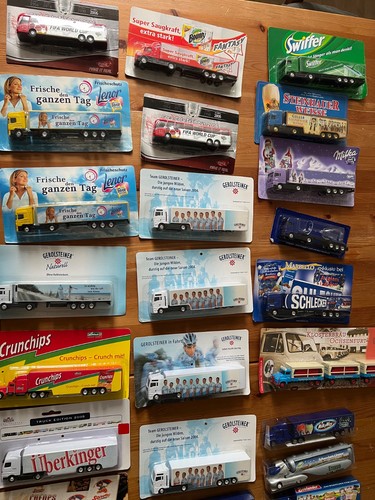 Große werbetruck sammlung - große,