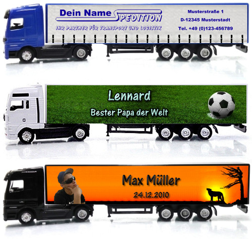 Personalisierter modell truck - modell,