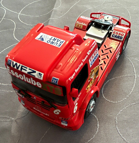 Corgi mercedes renntruck - renntruck, lkw