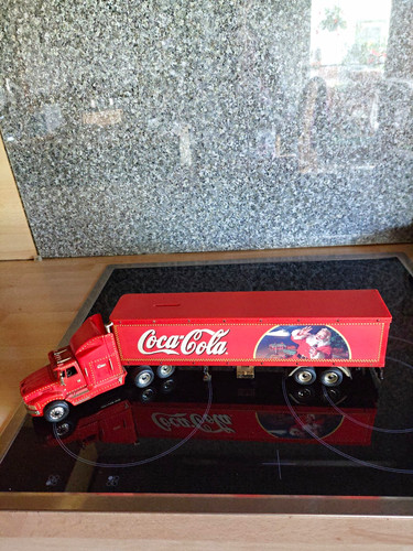 Coca cola modelltruck - coca-cola,