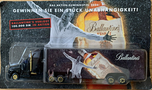 Ballantine werbe truck lkw - ballantine’s, werbe-truck