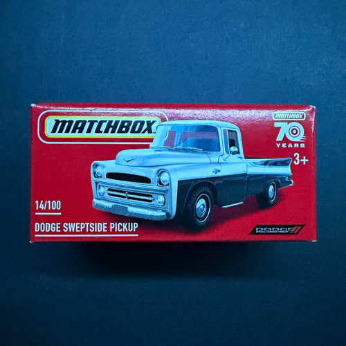 Matchbox dodge sweptside - matchbox,