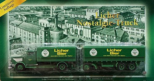 Licher werbetruck lkw modell - licher,