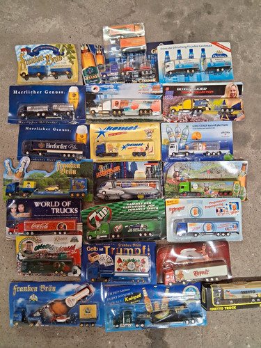 Werbetruck modellauto konvolut - werbetruck,