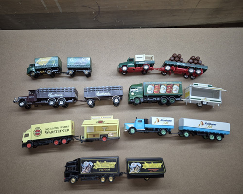 Warsteiner modell lkw - warsteiner, modell-13-lkw