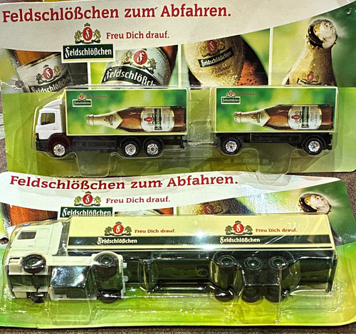 Feldschlösschen werbetruck - feldschlösschen,