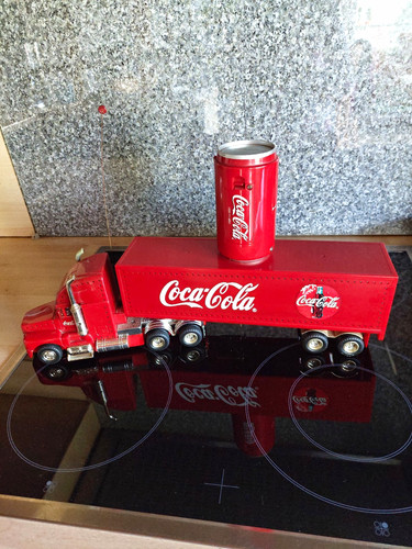 Coca cola modell lkw truck - modell-lkw,