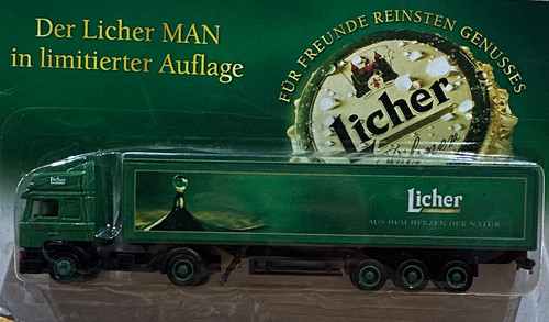 Licher werbetruck lkw modell - licher,